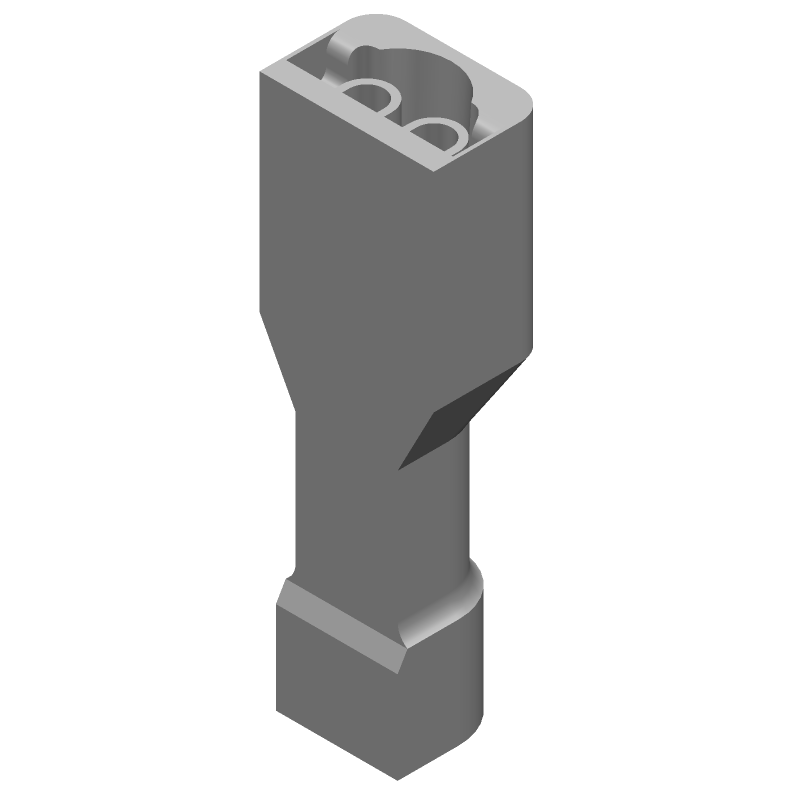 Brass Tin Receptacle Terminal 18-22AWG Red Nylon Insulated