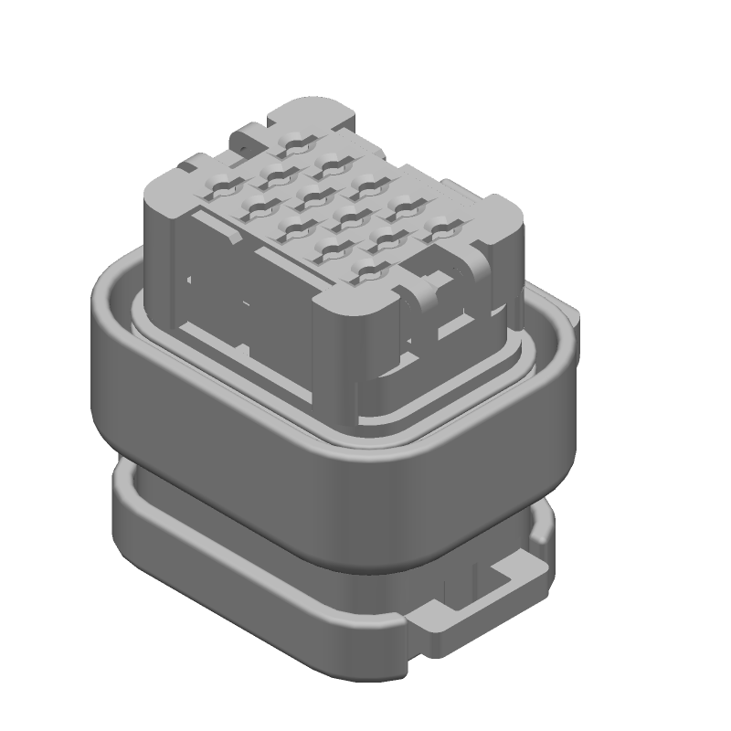 776273 1 Footprint Schematic Symbol And 3d Model By Te Connectivity 