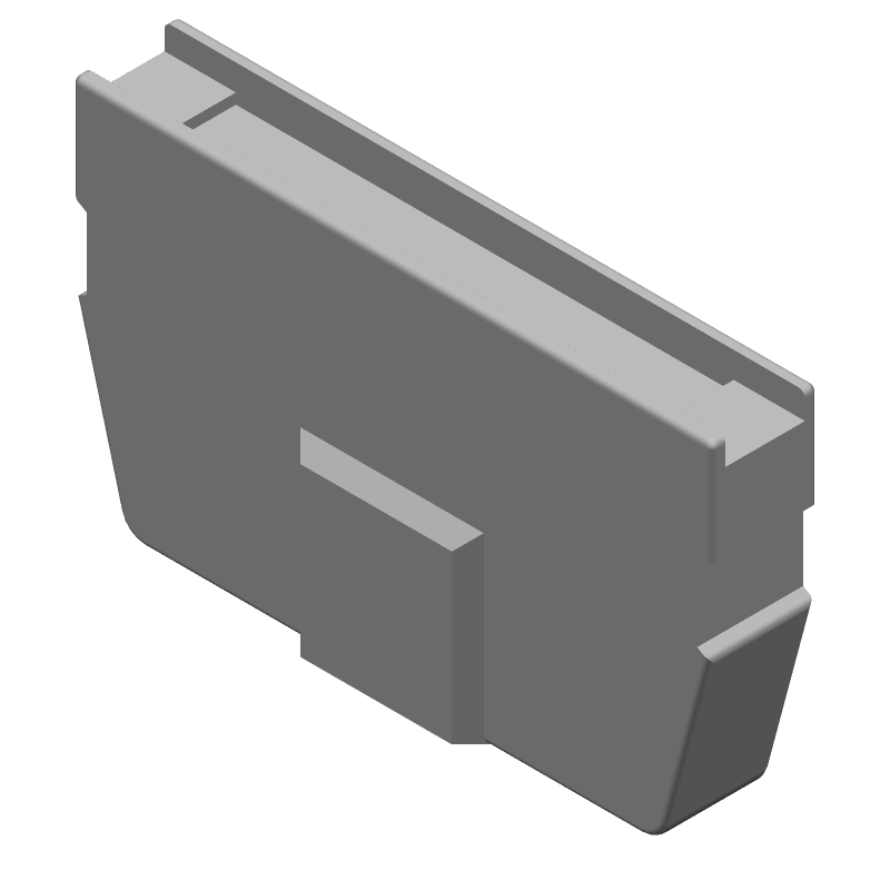 Backshell Kit 180° Nickel Over Copper Zinc