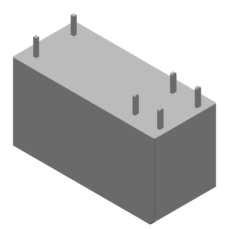12V SPST 16A General Purpose Relay, Through Hole, 250VAC