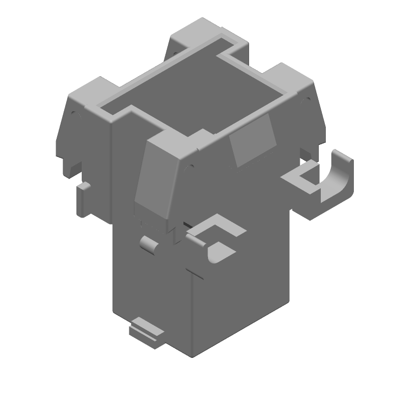 4 Pos 2 Row 5mm Pitch Wire-to-Wire Male Crimp Connector