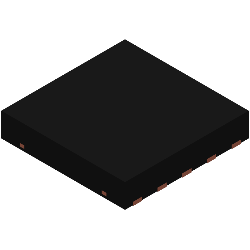 LM25101CSD/NOPB footprint, schematic symbol and 3D model by Texas ...