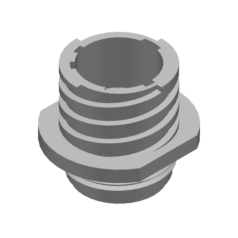 8 Pos Circular Receptacle, Crimp, Straight, 600V, Size 11