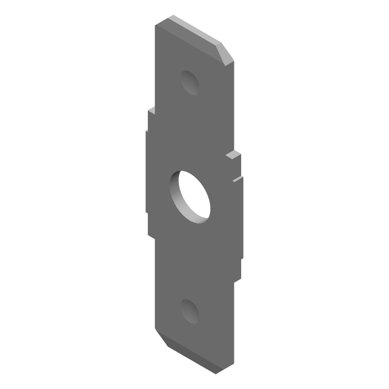 Quick Disconnect Terminal Brass M/M 25.65mm Bag