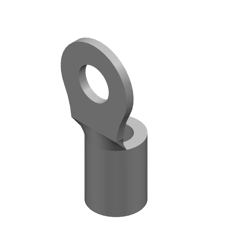 Ring Tongue Terminal 10-12AWG Copper 21.21mm Tin Box