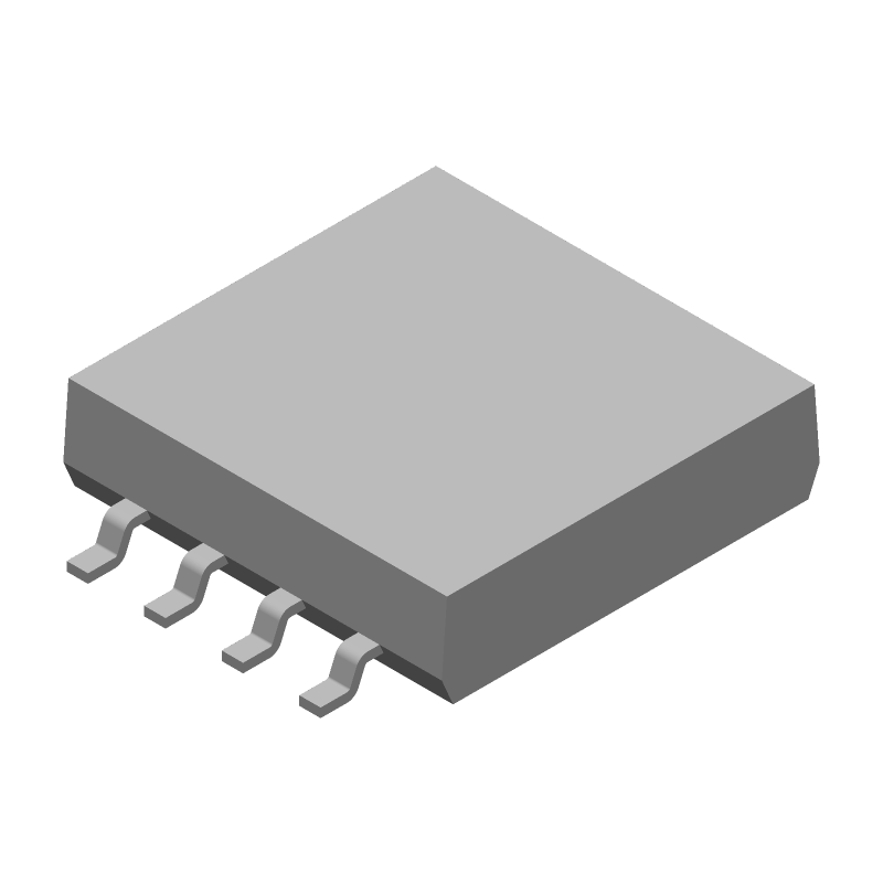 4 Pos SPST Rotary Slide DIP Switch, 1.27mm Pitch, 24VDC, 100mA, Gold Contacts, SMT