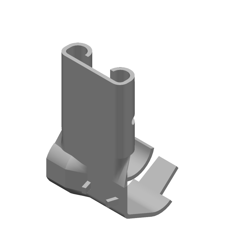 Faston Terminal 12-18AWG Brass Receptacle 6.35mm Tab