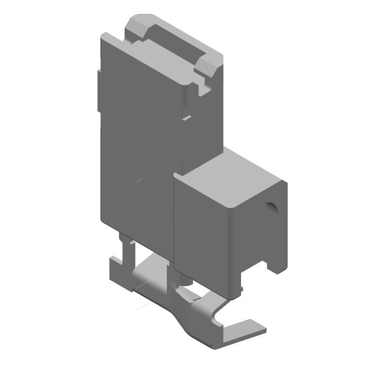 Quick Disconnect Terminal, 14-18AWG, Brass, Insulated, Female