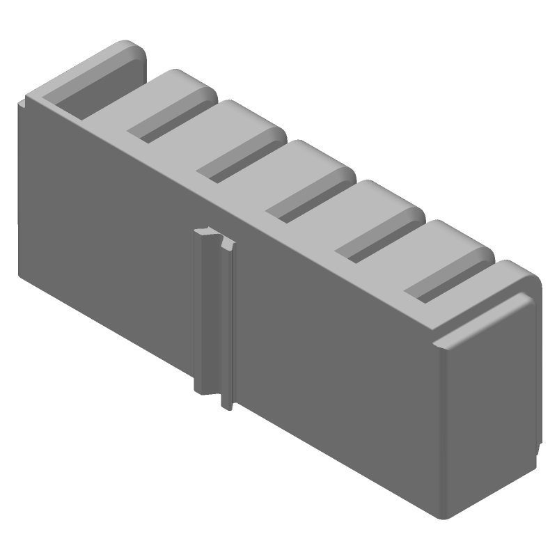 5 Pos 7.2V 7A RA Solder SMD Power Connector