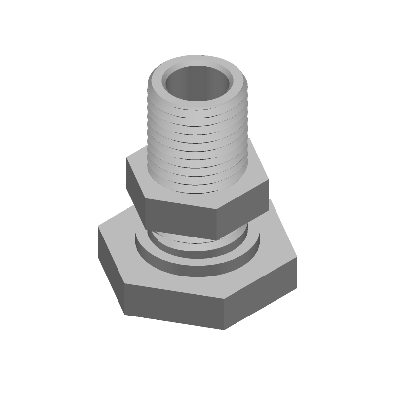Female Receptacle, 1 Pos, Cylindrical, Bulkhead Mount, 20kV