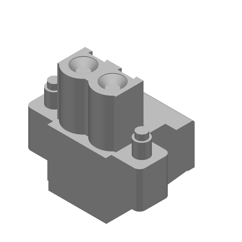 2 Pos 5.08mm Pitch Terminal Block, RA, Panel Mount, 15A, 300V