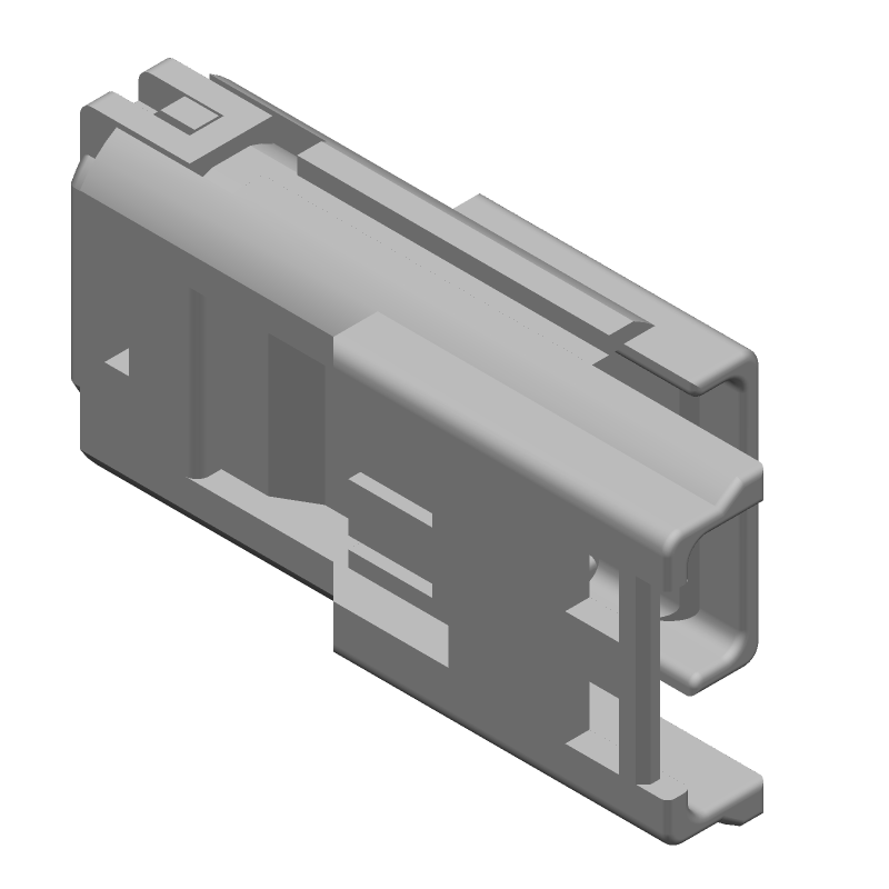 Board Connector, 2 Contact(s), 1 Row(s), Male, Crimp Terminal, Locking, White Insulator, Plug,