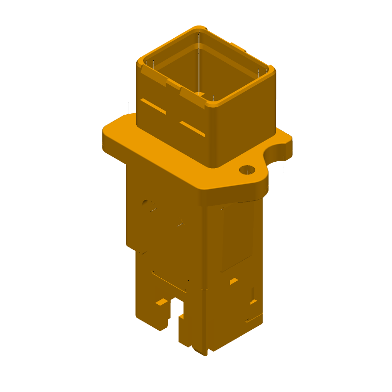 Telecom and Datacom Connector, Female, Straight, Jack,