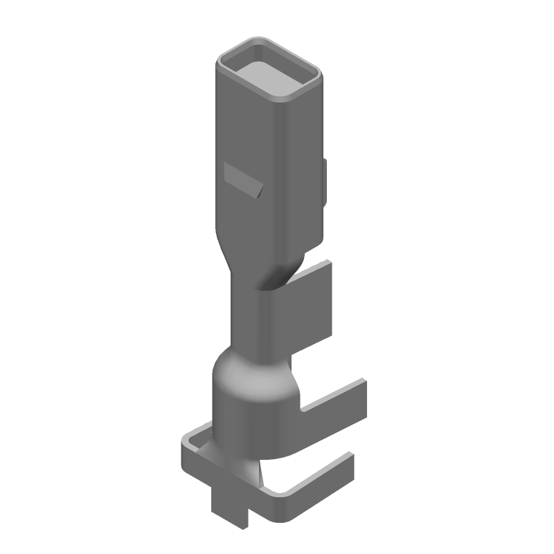 Female Crimp Contact, 16-19 AWG, 15A, 600V, Tin