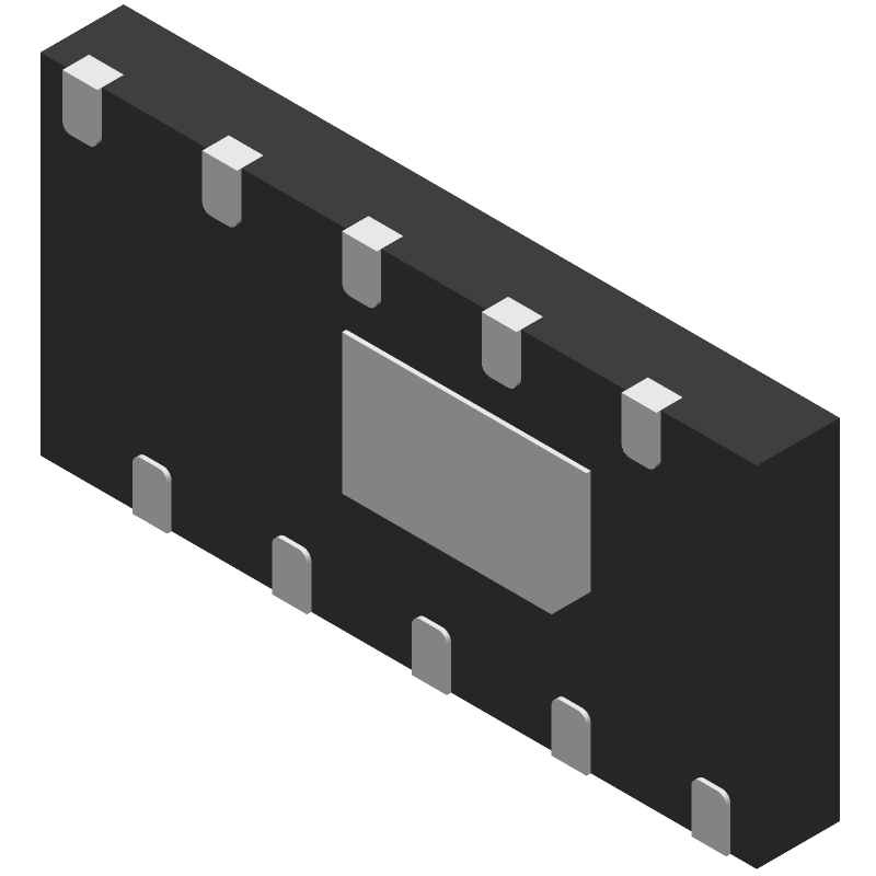 TVS Diode, 5V, Unidirectional, 6Ch, 40W, DFN