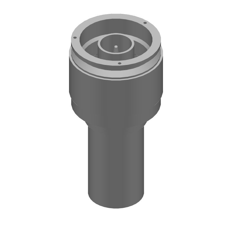 RF Coax Connector, N Type, 11GHz, 50R, Crimp, ST Cable Mount, Gold