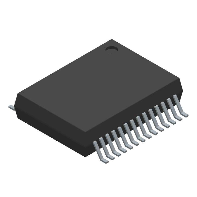 Octal configurable low/high side driver