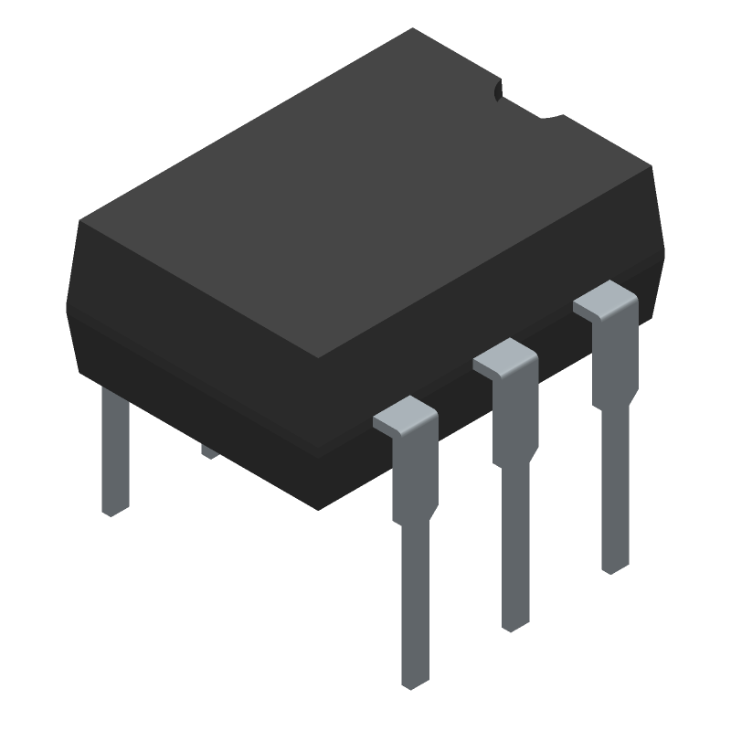 Solid State Relay 50mA 1.5V DC-IN 0.55A 60V AC/DC-OUT 6-Pin DIP Tube