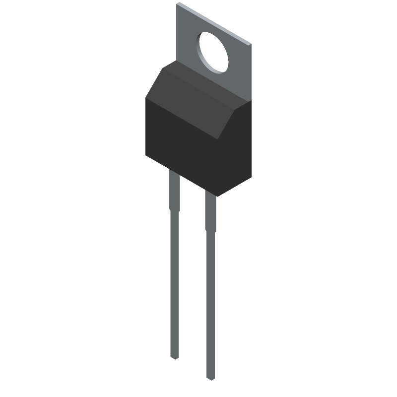SiC Diode - 650V, 10A, TO-220-2, 800-TUBE