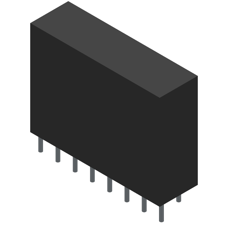 12VDC 4PDT General Purpose Relay, 5A, 250VAC
