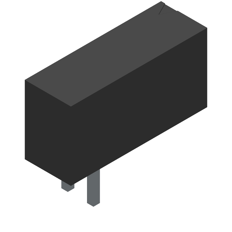 Board Connector, 2 Contact(s), 1 Row(s), Male, Right Angle, 0.098 inch Pitch, Solder Terminal, White Insulator, Receptacle,
