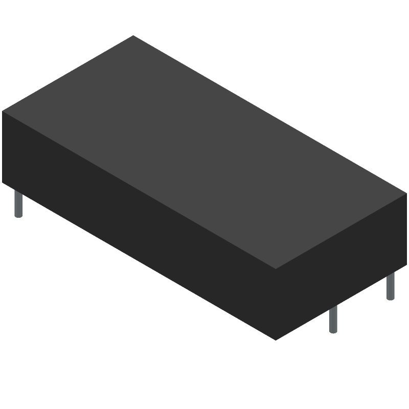 Board Mount AC-DC Converter, 12V 0.5A 6W, 85-264VAC In