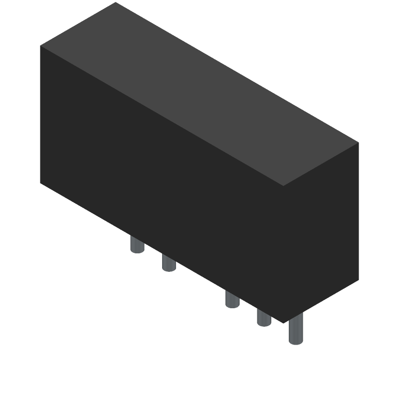 1W DC/DC Converter, 5V/-5V, 100mA, SIP, Isolated, 1.5kV