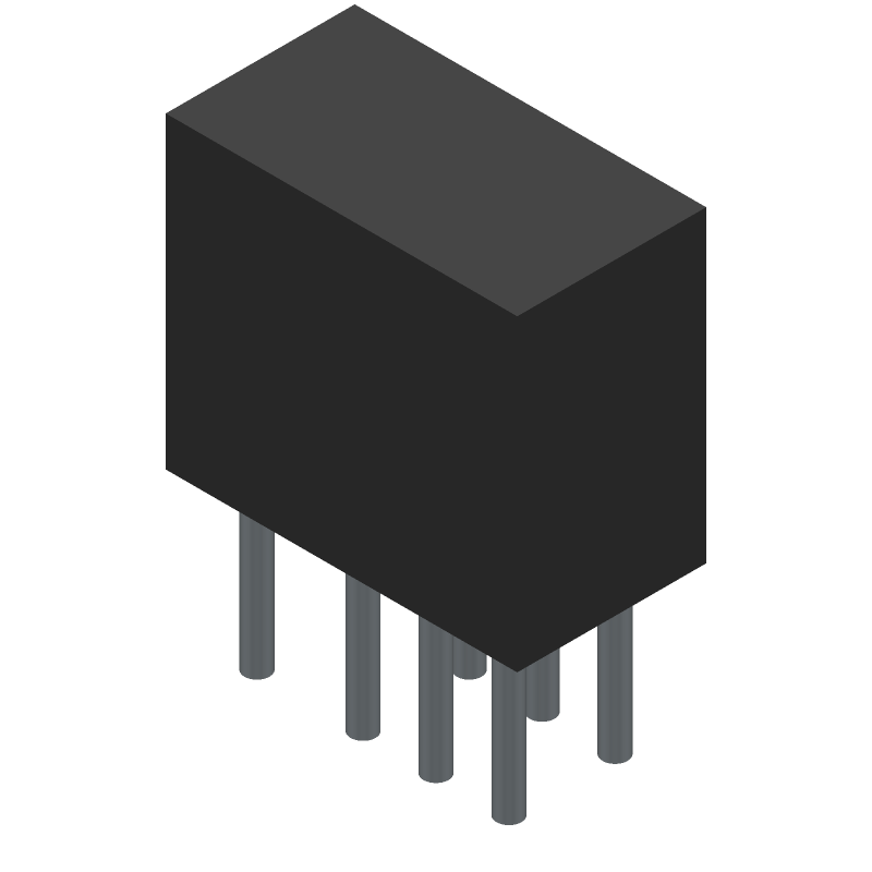 Signal Relay 4.5VDC 2A DPDT(10.6x5.7x9)mm THT