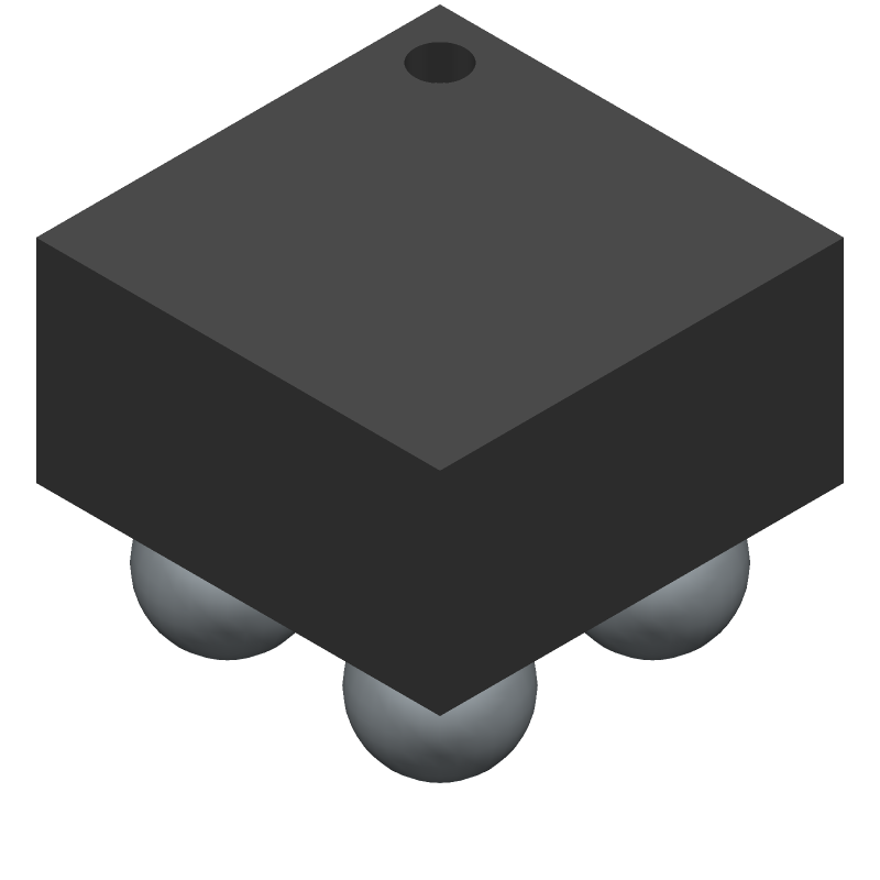 Power Supply Support Circuit, Fixed, 1 Channel, PBGA4, CSP-4