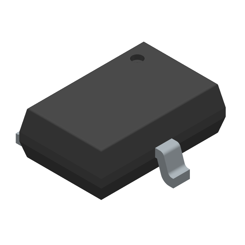 Hall Effect Sensor 25mA Bipolar 5V/9V/12V/15V/18V Automotive 3-Pin SOT-23W T/R