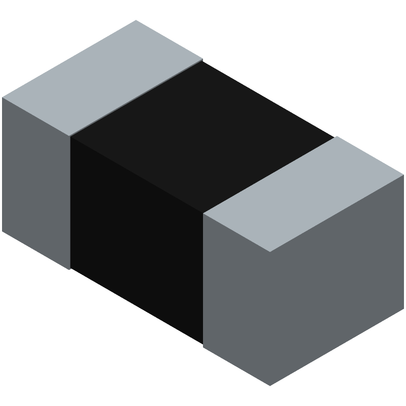 Fixed Resistor, Metal Glaze/thick Film, 0.05W, 100000ohm, 25V, 1% +/-Tol, 250ppm/Cel, Surface Mount, 0201, CHIP