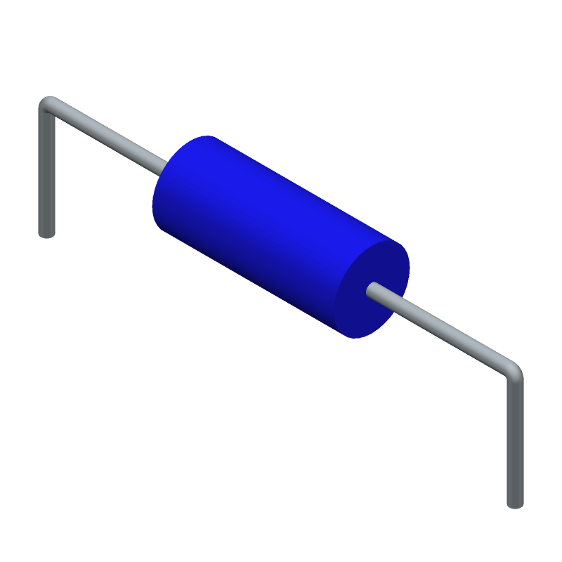 Inductor RF Shielded/Molded Wirewound 10uH 10% 7.9MHz 50Q-Factor Iron 228mA 1.62Ohm DCR AXL T/R
