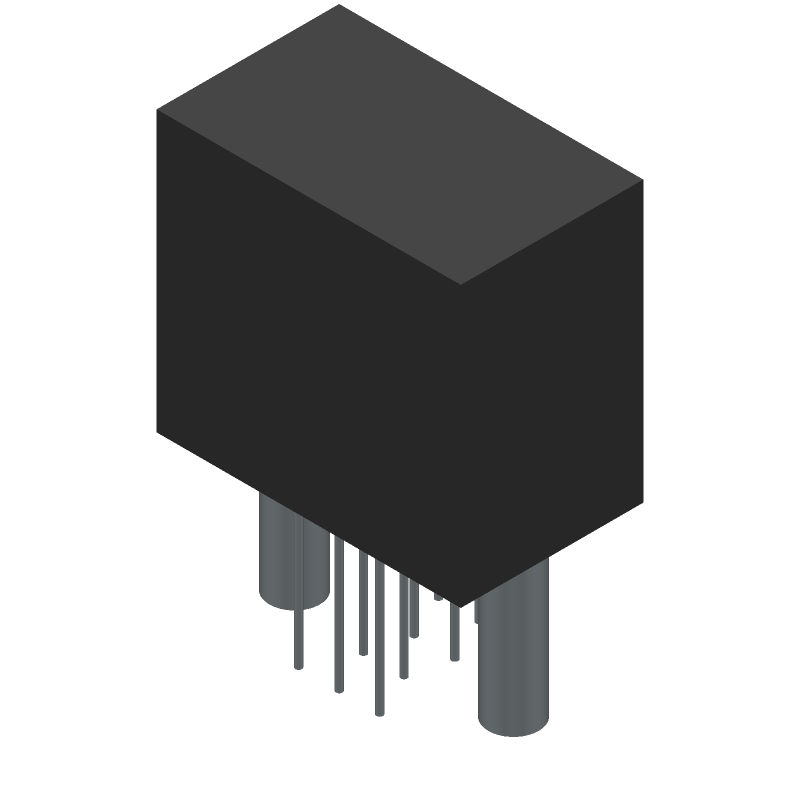 D Nanominiature Connector, 9 Contact(s), Female, Solder Terminal, Receptacle,