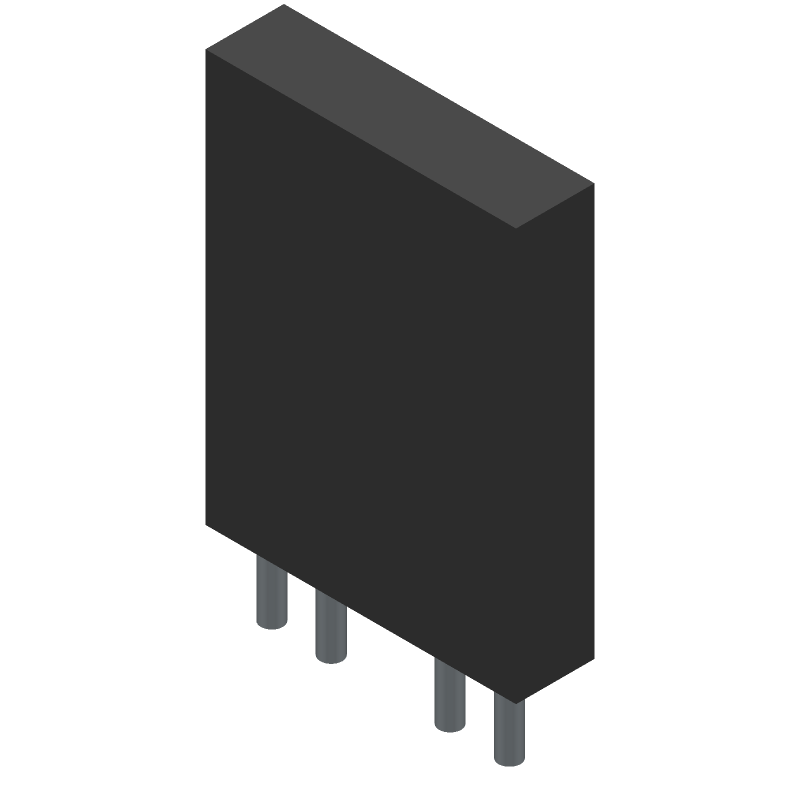 Solid State Relay 100mA 1.56V DC-IN 15A 500V AC/DC-OUT 4-Pin(4+Tab) ISOPLUS 264 Tube