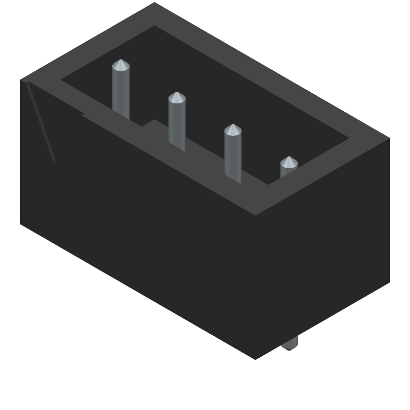 4 Pos Terminal Block, 13.5A, 400V, 5mm Pitch, Screw Term