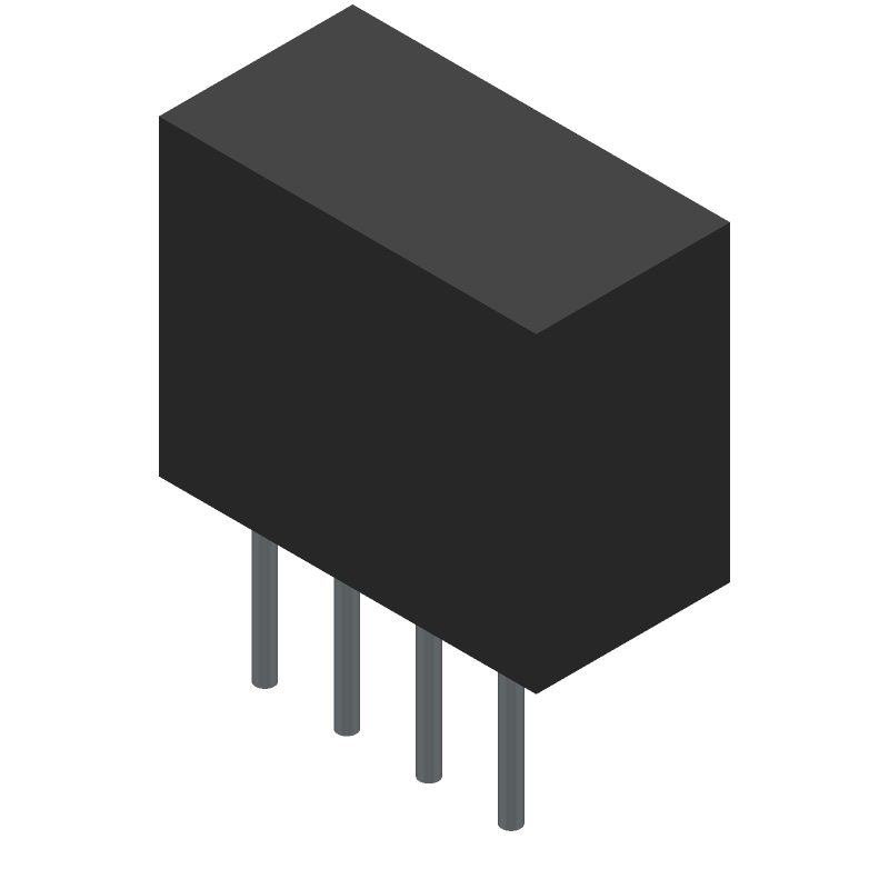 DC/DC Converter; Product Weight (grams): 1.5; Input voltage min (V): 4.5; Input voltage max (V): 5.5; Output voltage min: 15; Output voltage max: 15; Output voltage dual assymetric (y/n): Single; Output Power (W): 1; Max Output current (A): 0.067; Efficiency (%): 82; Max Capacitive load (µF): 220; Package type: SIP4; Mounting: PCB; W (in): 0.24; L (in): 0.46; H (in): 0.4; W (mm): 6; L (mm): 11.68; H (mm): 9.7; Min Operating temperature: -40; Max operating temperature (°C): 85; Isolation (VDC): 1000; EMC compliance 2: EN 55032 Class B; Case material: Plastic (flammability to UL 94V-0) ; Application 4 (building automation/IoT): 1; MTBF (h): 1121000; Derating : 85; Voltage Accuracy (%): ±3; Line Regulation (% of Vin): ±1.2% per 1% Vin Change; Load Regulation %: ±10; Ripple & Noise (mV p-p): 100; Switching Frequency typ (KHz): Variable 80; Short circuit protection: Momentary