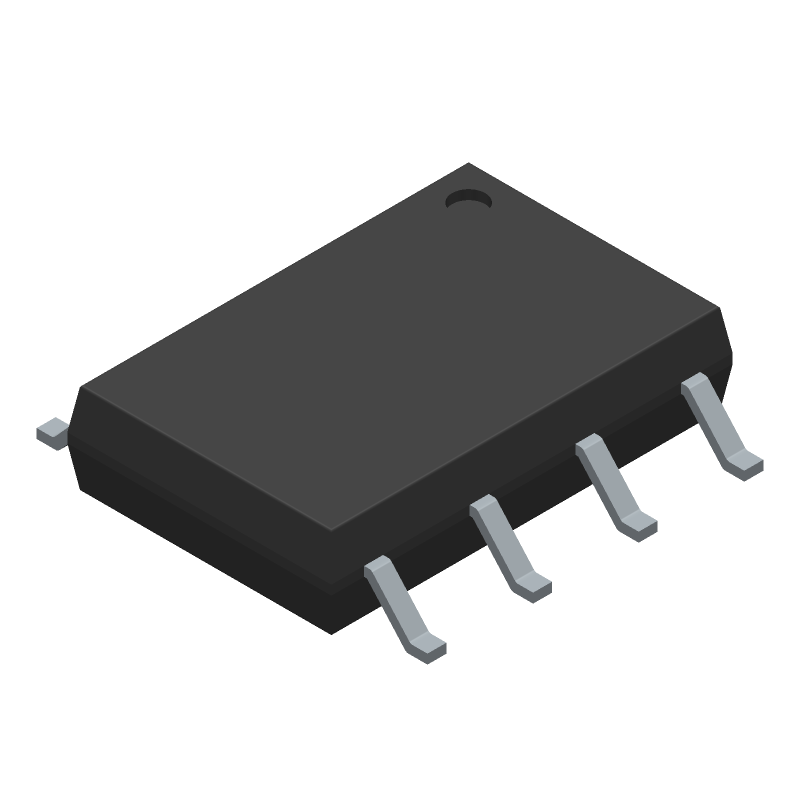 Solid State Relay 50mA 1.5V DC-IN 0.12A 350V AC/DC-OUT 8-Pin FPAK Tube
