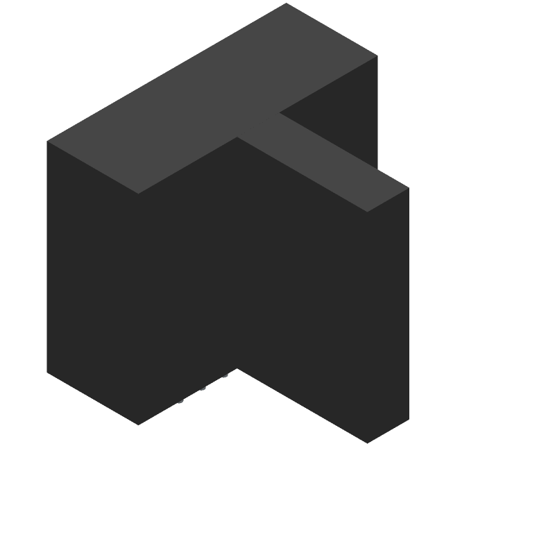 Pressure Sensor -0.16bar to 0.16bar Differential 4-Pin SIP Module