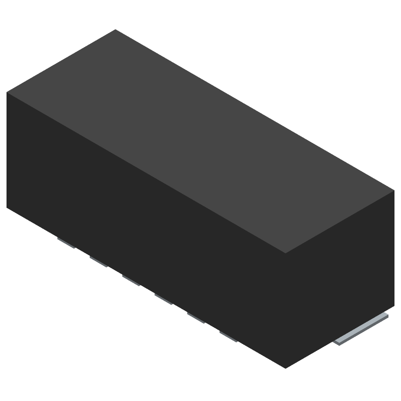 6 Pos Male Rectangular Connector, Surface Mount, 1.5A