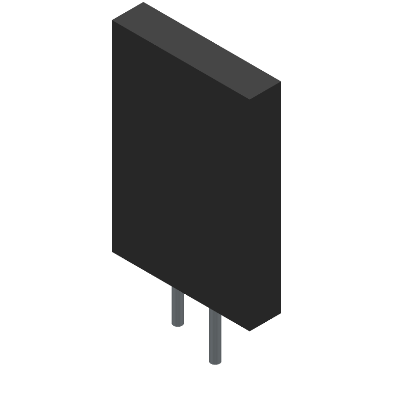 PTC Resettable Fuse 1.35A Hold, 2.7A Trip, 60VDC, 40A, 1.7W, Radial