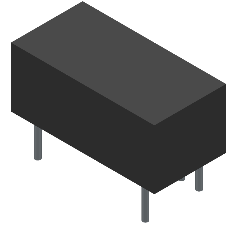 2W Isolated DC-DC Converter, 7V/-7V Dual Output, 142mA, DIP