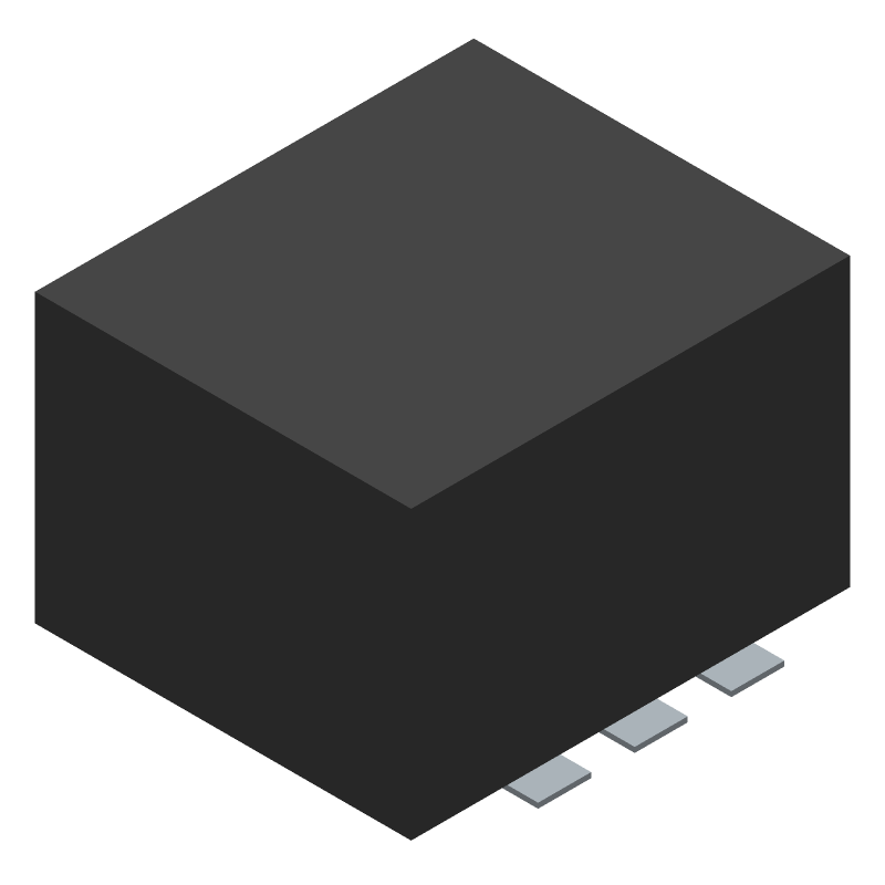Current Transformer 1:125 500Vrms 0.00075Ohm Prim. DCR 6.5Ohm Sec. DCR 20000mA Prim. 6 Terminal Gull Wing SMD