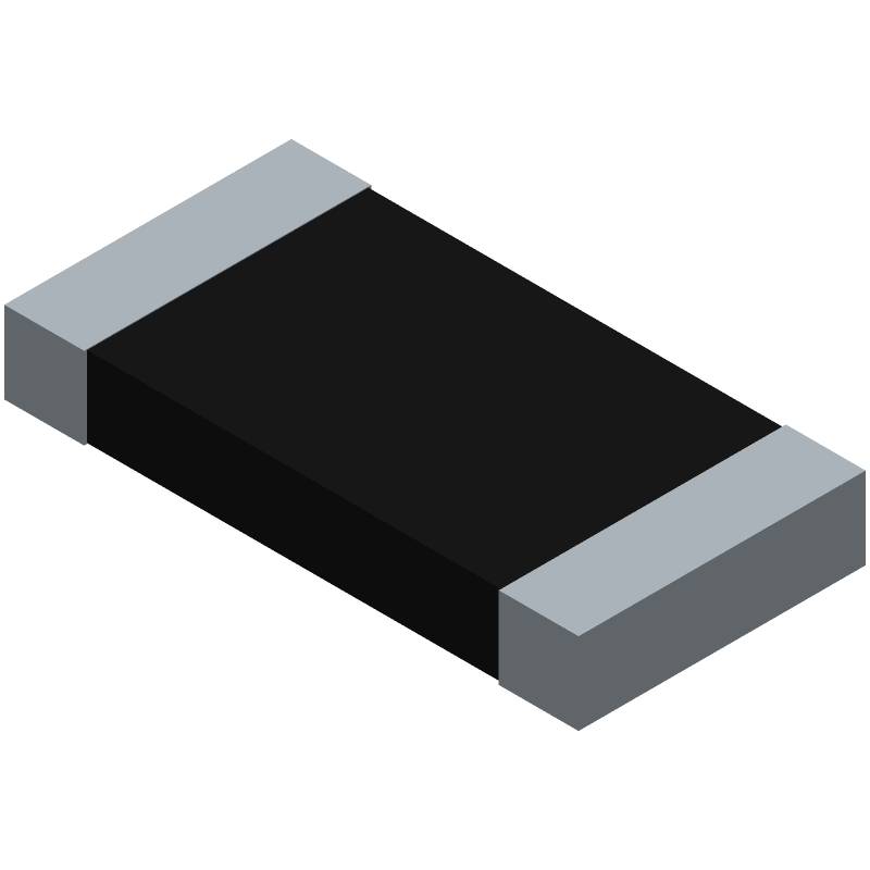 Fixed Resistor, Thin Film, 0.4W, 900ohm, 200V, 0.1% +/-Tol, 25ppm/Cel, Surface Mount, 1206, CHIP