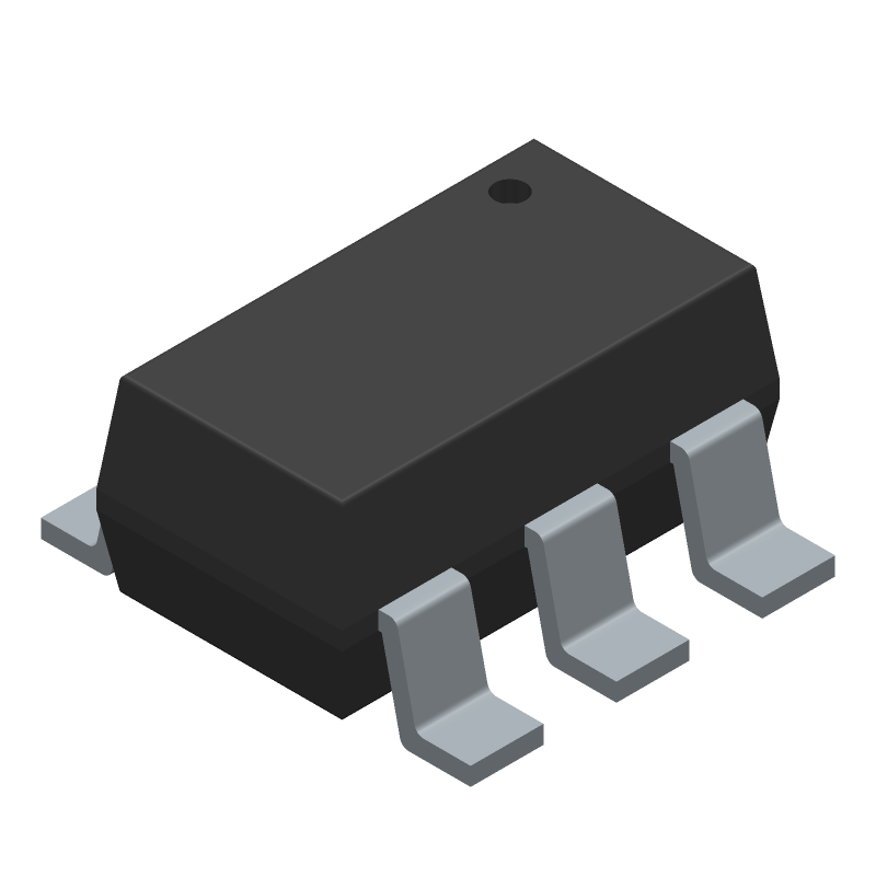 DW01A-G footprint, schematic symbol and 3D model by Fortune ...