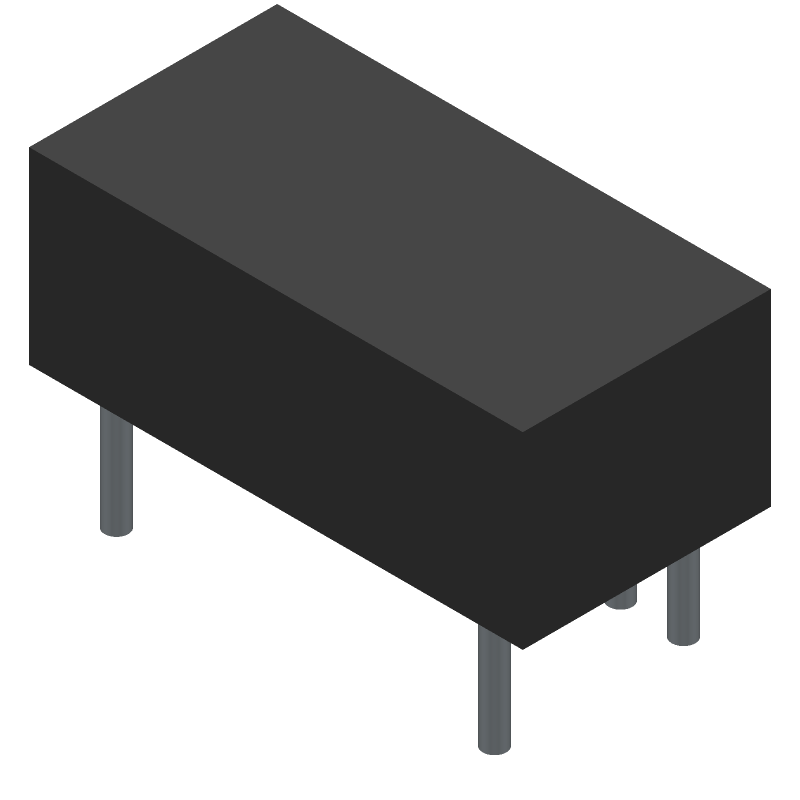 DC-DC Unregulated Power Supply Module, 1 Output, 2W, Hybrid, ROHS COMPLIANT, DIP-14/6