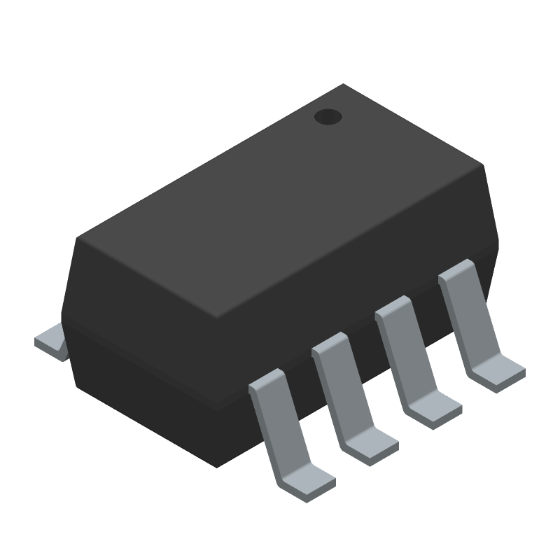DUAL OP-AMP, 7000uV OFFSET-MAX, 0.35MHz BAND WIDTH, PDSO8, PLASTIC, SOT-23, 8 PIN