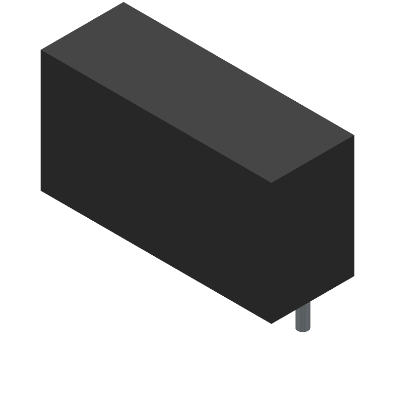 5V 400mA 2W Isolated DC/DC Converter, SIP, 1.5kV