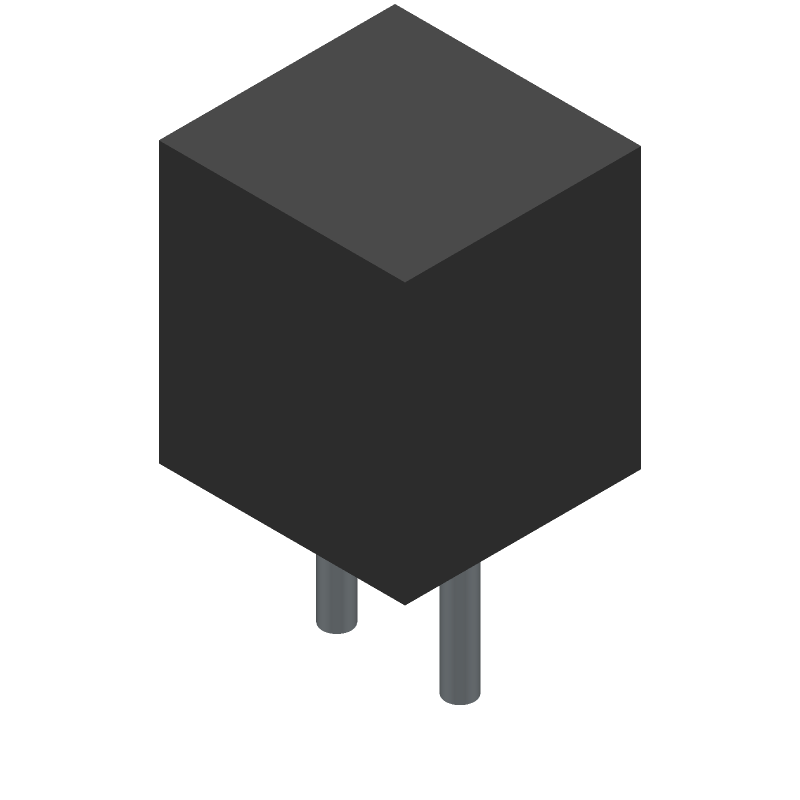 2-Pos Barrier Strip Terminal Block, 10A, 300V, 3.81mm Pitch