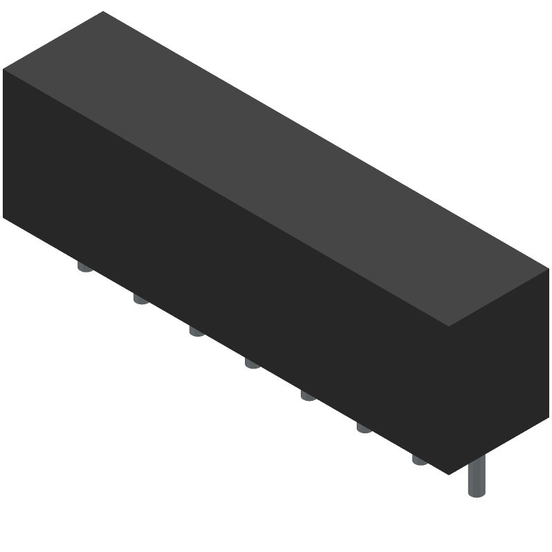 8 Pos Terminal Block, 5mm Pitch, 17.5A, 250V, Thru-Hole Solder