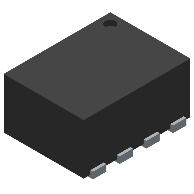 2.4V-5.5V input, 3A step-down converter with 1% accuracy in 1.5x2mm QFN 8-VSON-HR -40 to 125